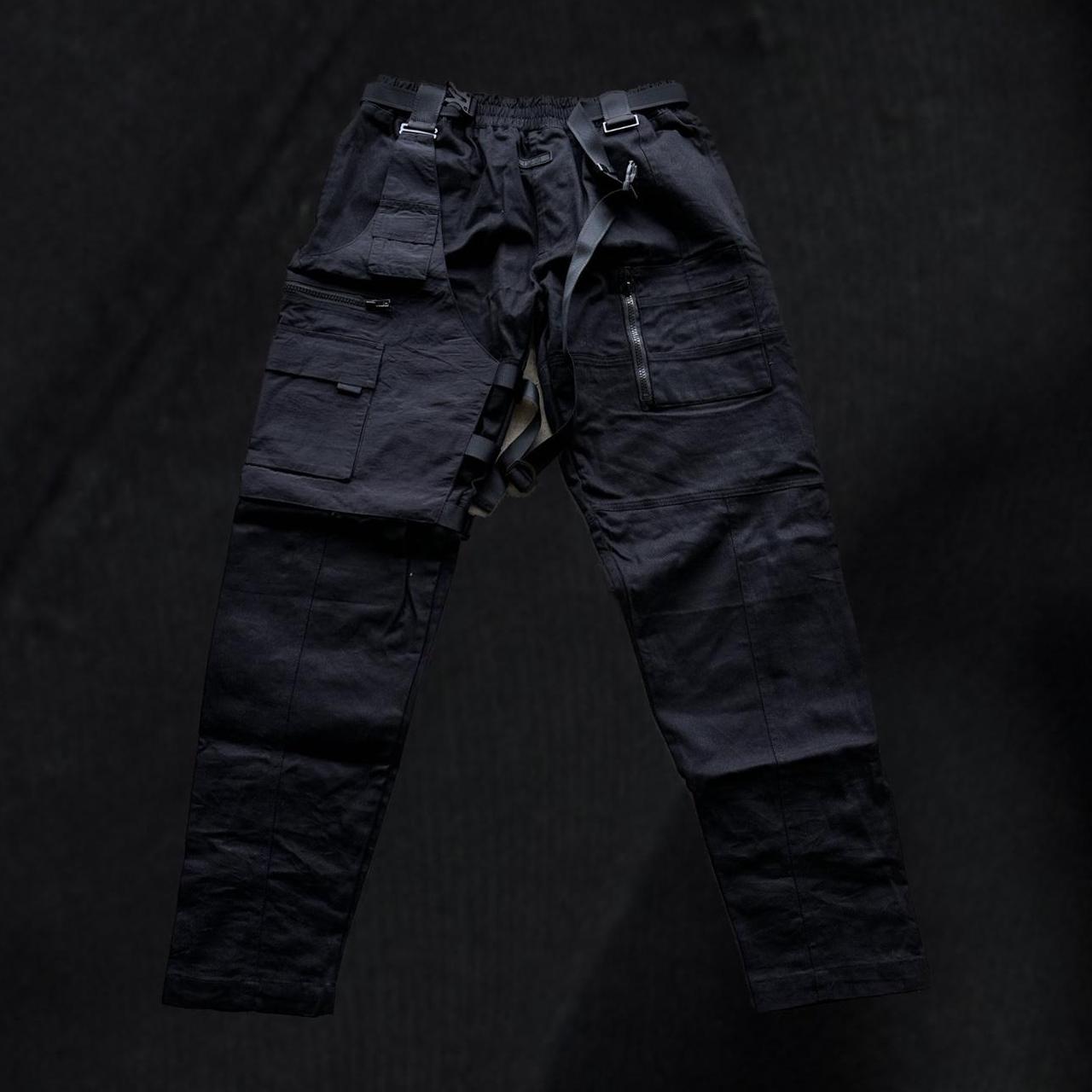 Represent Men's Black Trousers