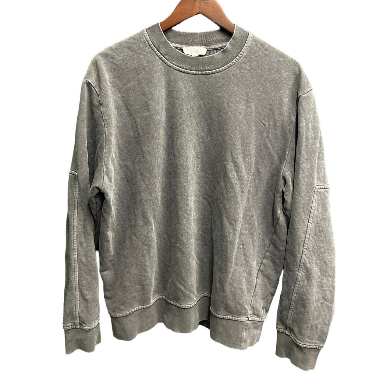 Vintage men’s grey jumper Size S... - Depop