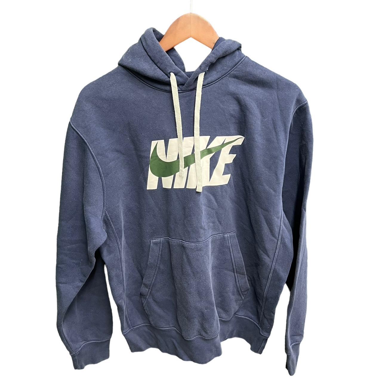 mens dark blue nike hoodie