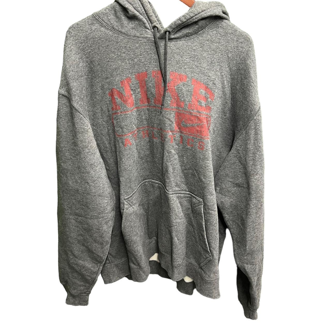 mens nike air hoodie grey