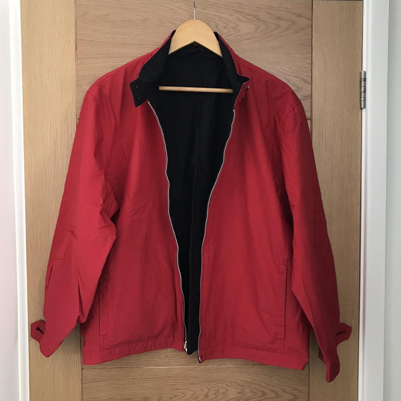 Reversible Lands End harrington Depop