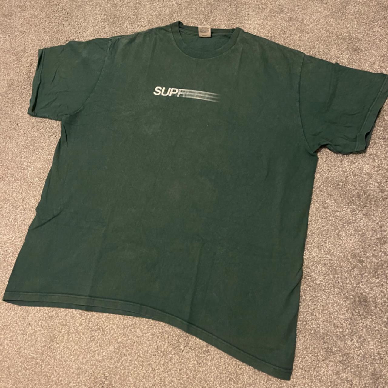 DS Supreme Motion Logo Tee SS20 size L never... - Depop