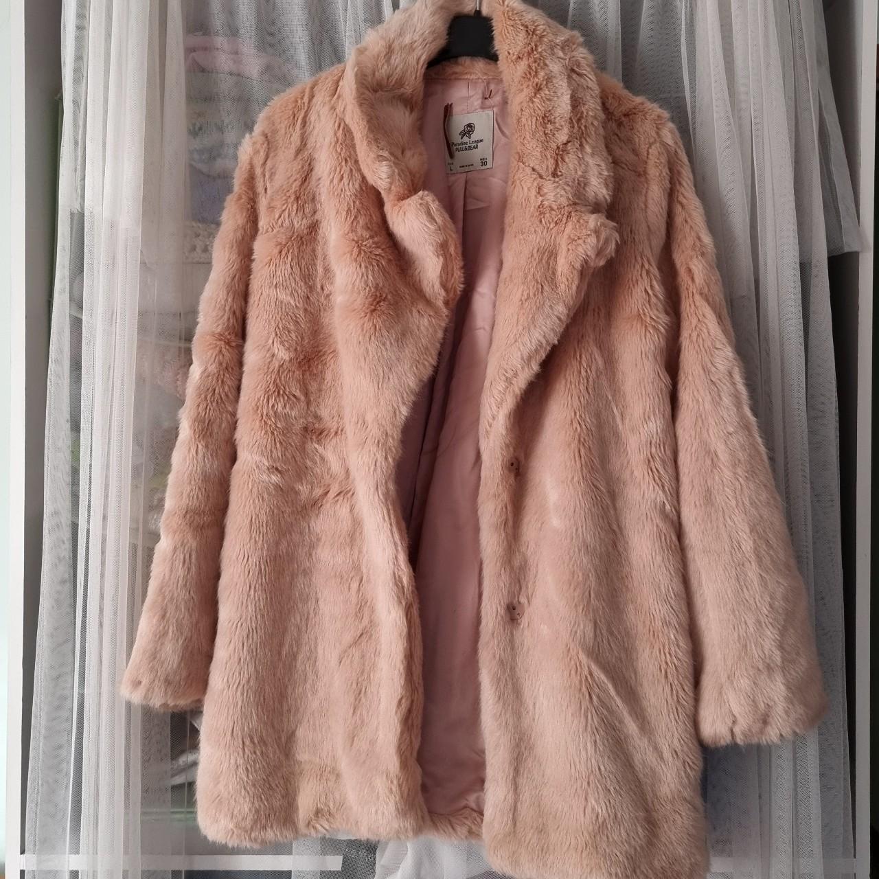 Pink Faux Fur coat