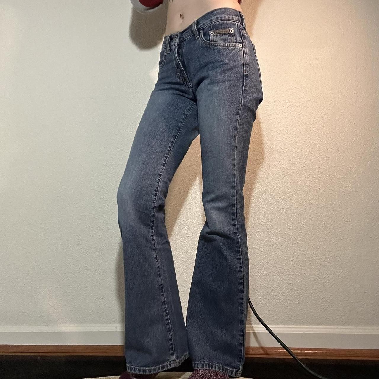 2000s Calvin Klein flare jeans Low/mid rise flare... - Depop