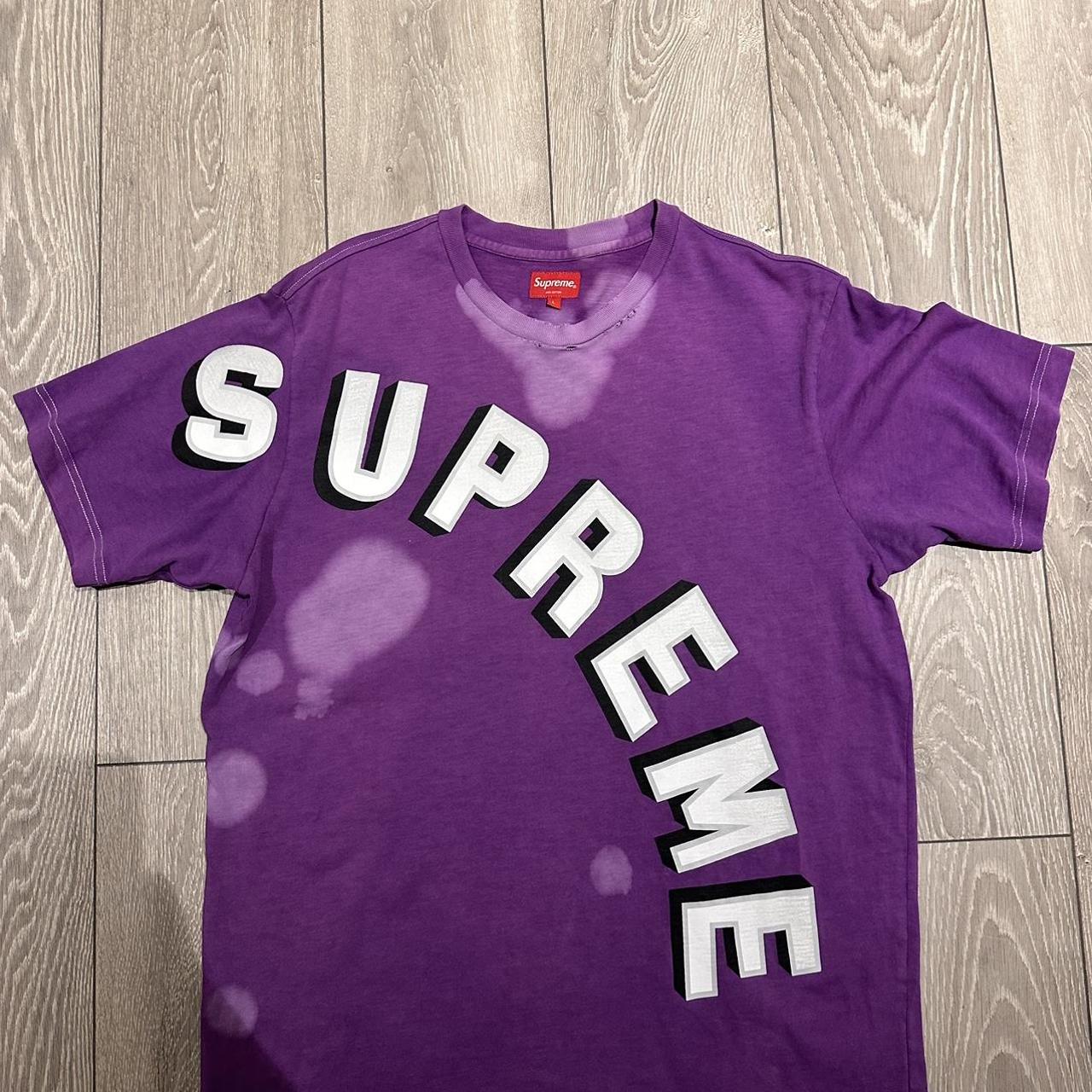 Supreme gradient arc tee online