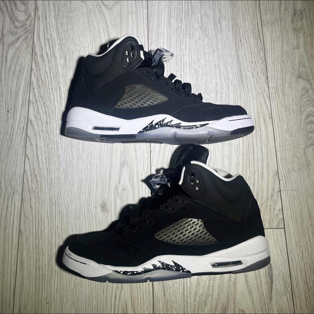 jordan 5 oreo 2013 size 6.5 used no box #jordan #5... - Depop