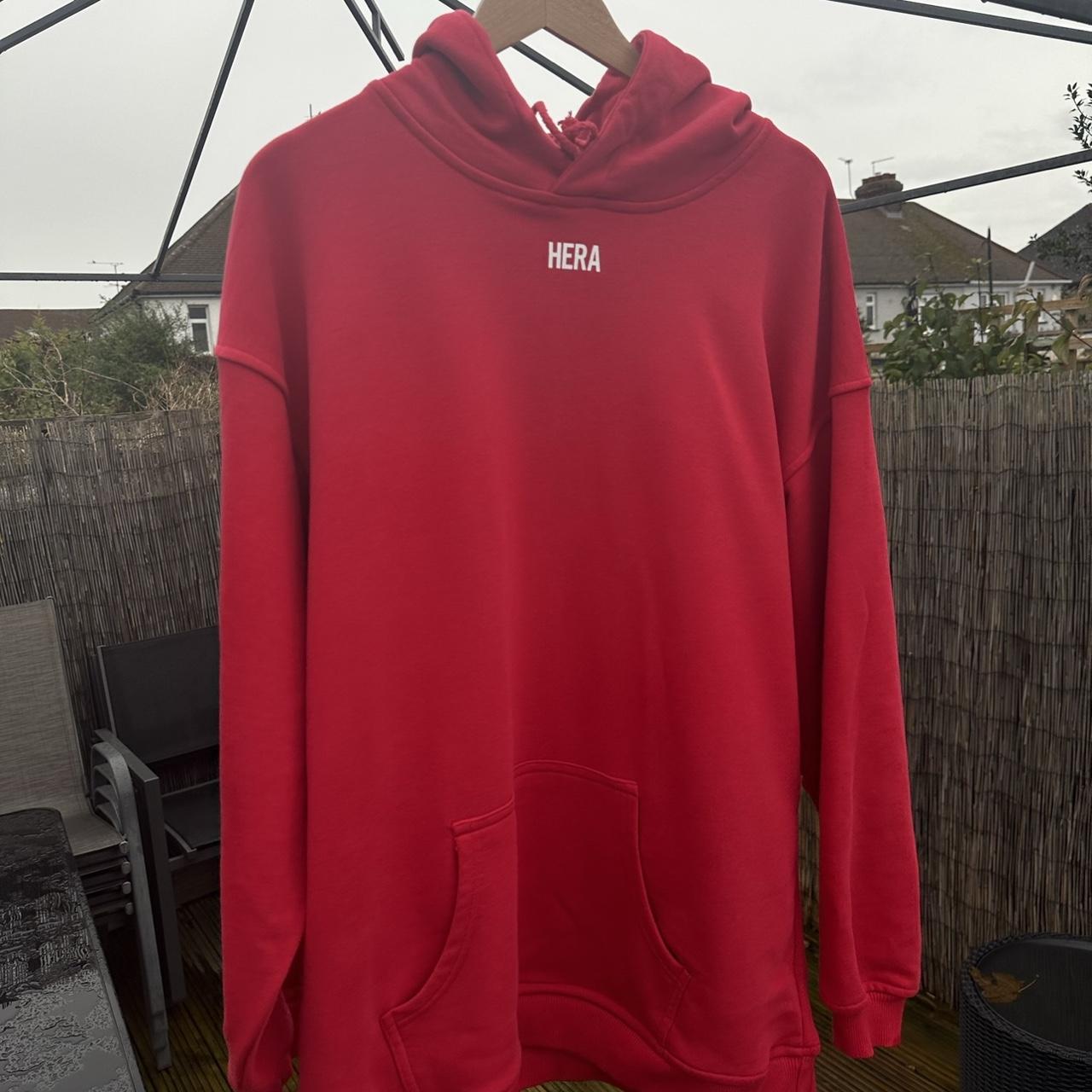 Red hera hoodie sale