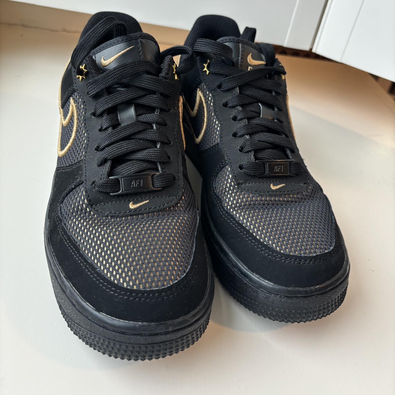 airforces black and gold