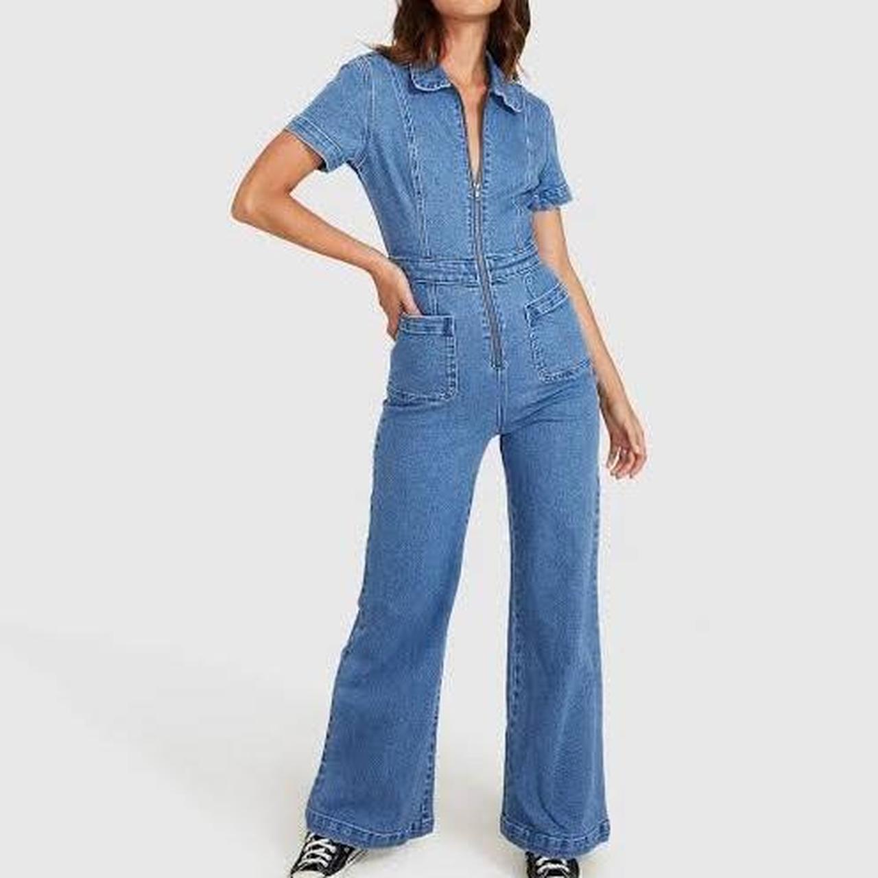 Super cool Insight denim jumpsuit/boiler... - Depop