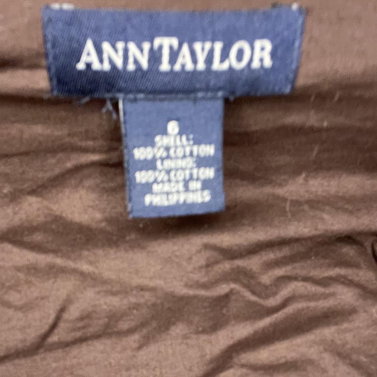 Ann Taylor Women's Brown Vest (8)