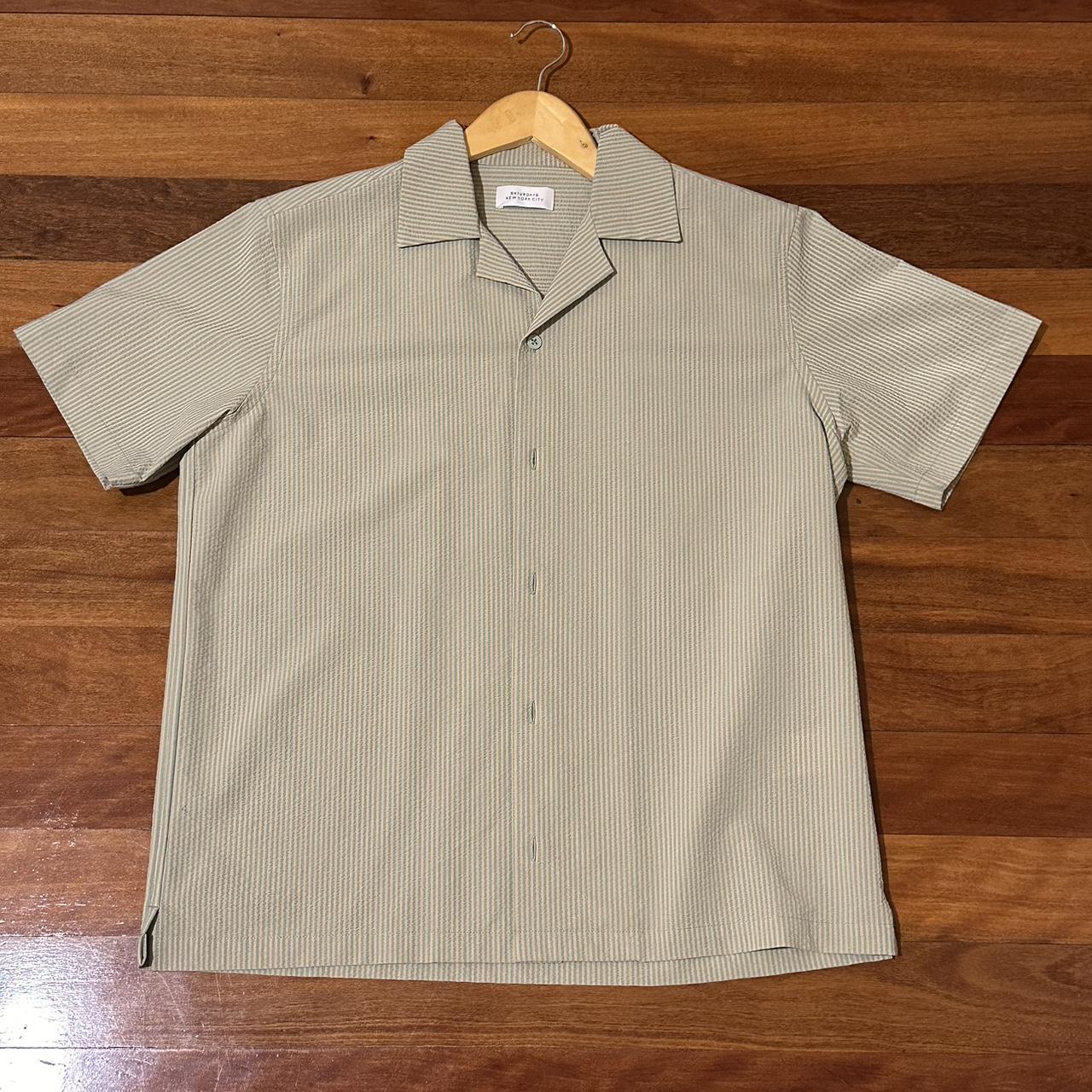 SATURDAYS Seersucker Straight Cropped パン（Saturdays New
