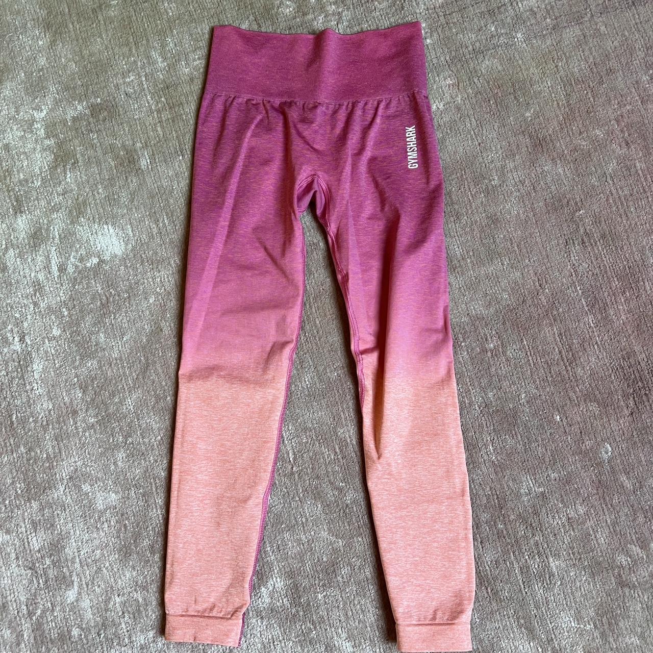 Gymshark pink ombré leggings 💖 size small no longer - Depop