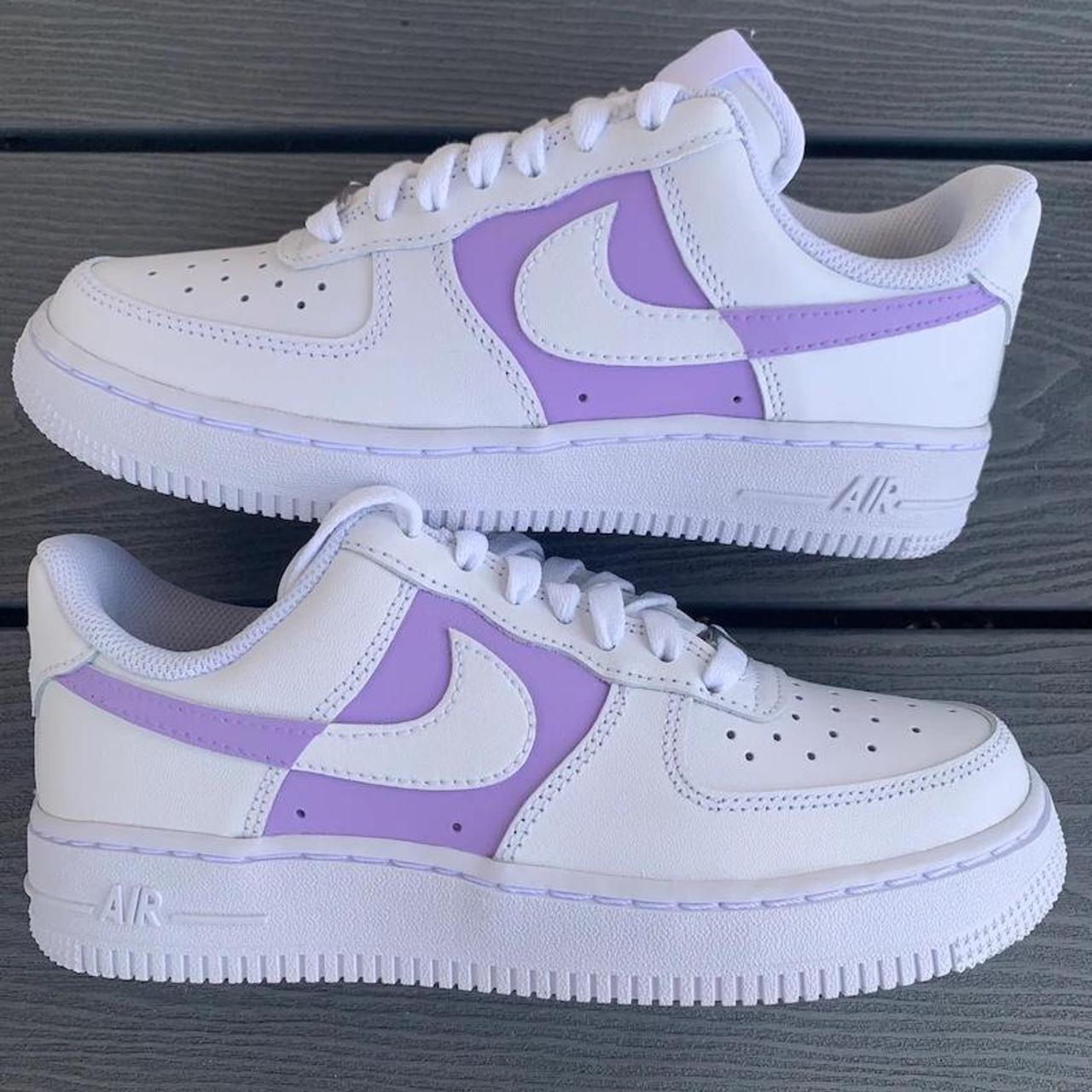 Nike Af1 Purple Custom All Colors Available ( Send - Depop