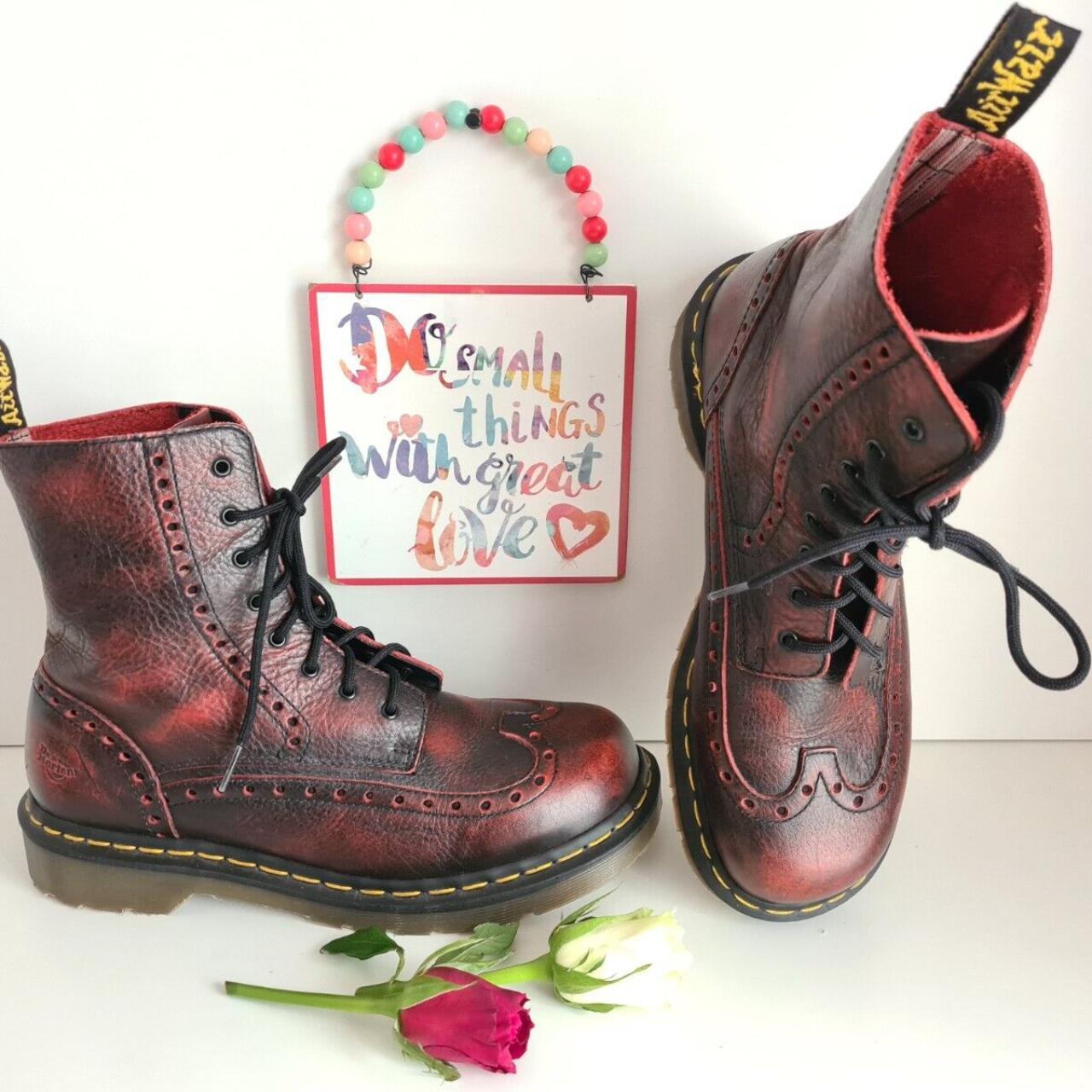 Dr Doc Martens 3A36 1460 England brogue round toe. Depop