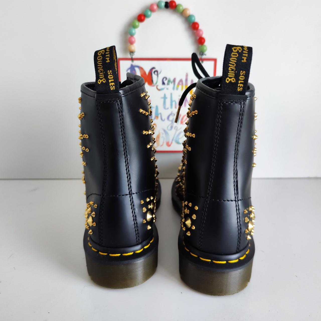 New Limited edition Dr Martens 1460 Midas gold... - Depop