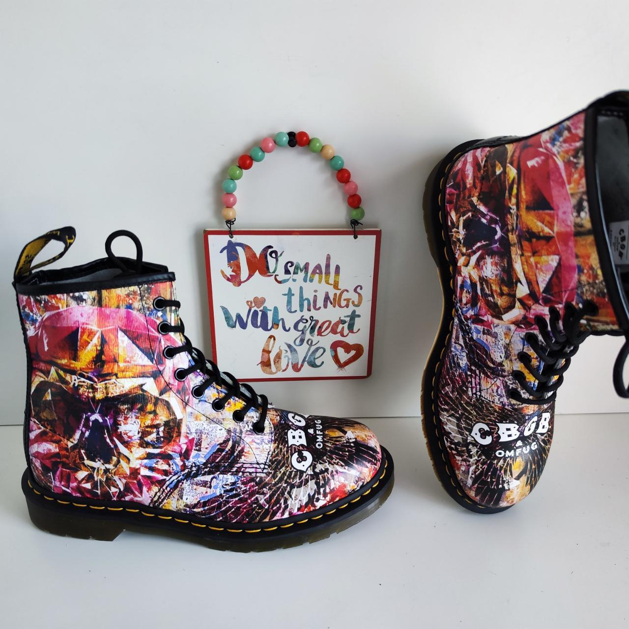 Dr Martens x CBGB Omfug skull pascal tattoo 1460 8...