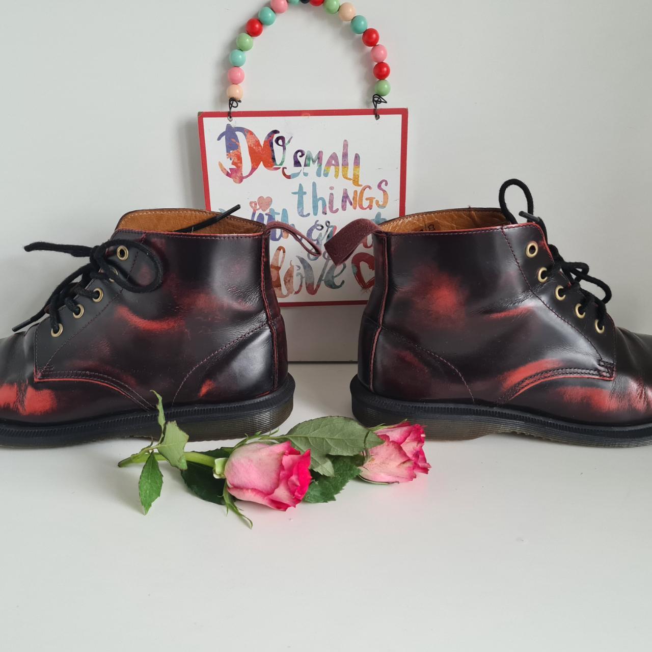 Dr martens emmeline burgundy online