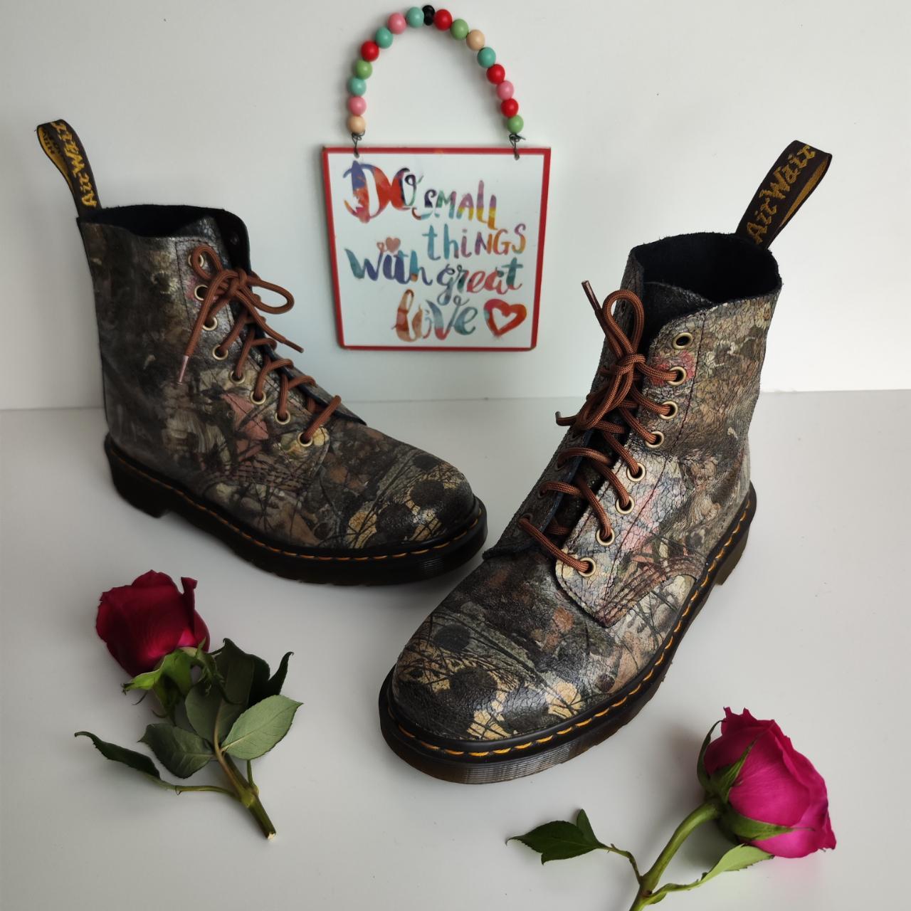 Dr.Martens パスカル フラワー UK6 Dr Martens Pascal 1460 8 holes Victorian Jeans Floral Flower
