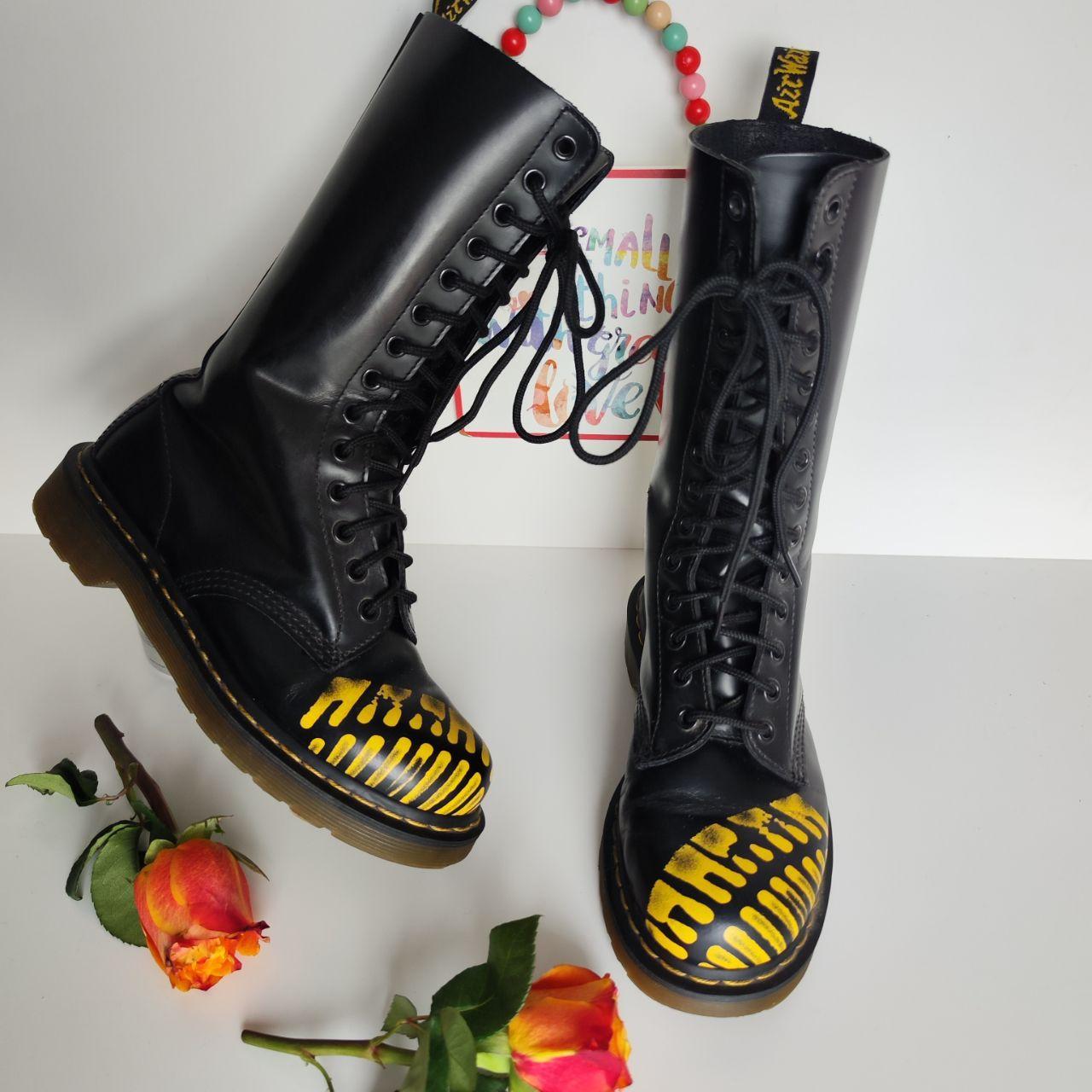 Dr.martens×MARNI ADRIAN MZ UK9 28cm Rare Dr Martens Adrian MZ Marni black loafers shoes | Depop