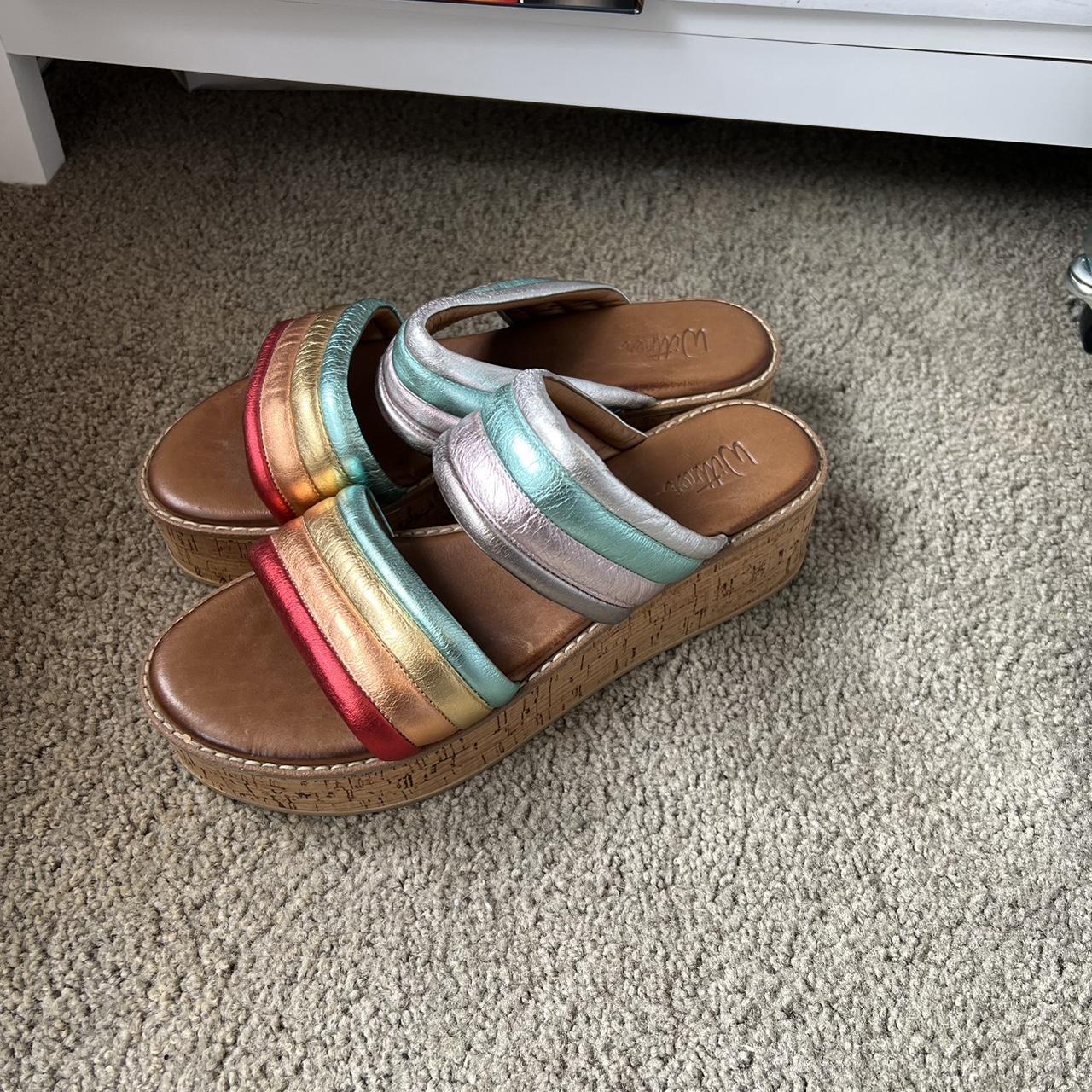 wittner white sandals