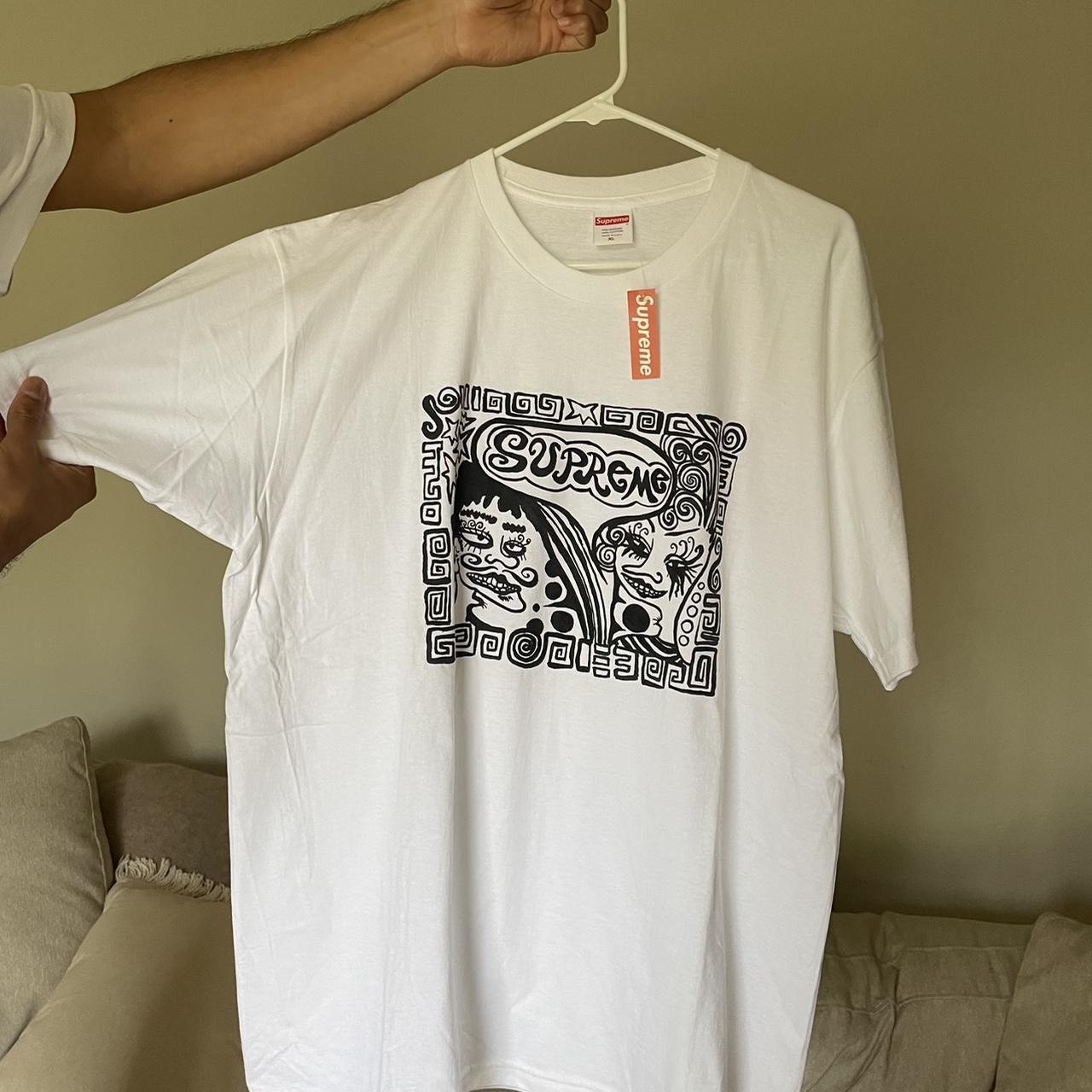 Supreme Faces Tee F/W 2018 Size XL Brand New Dead... - Depop