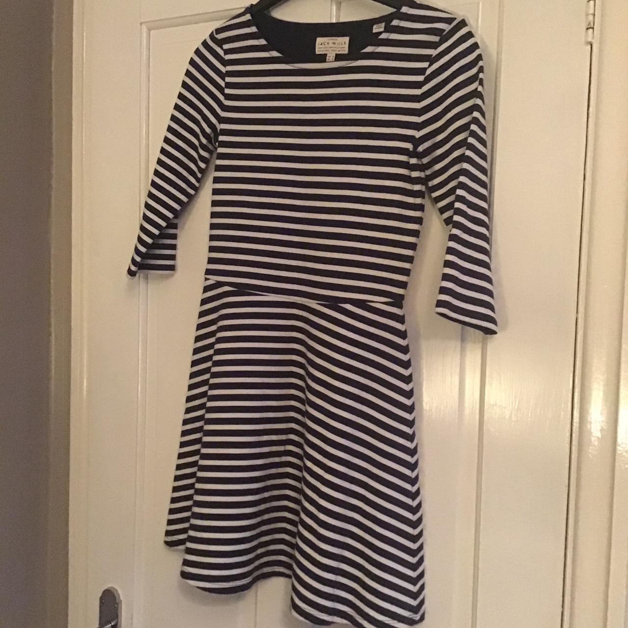 Jack wills striped clearance dress