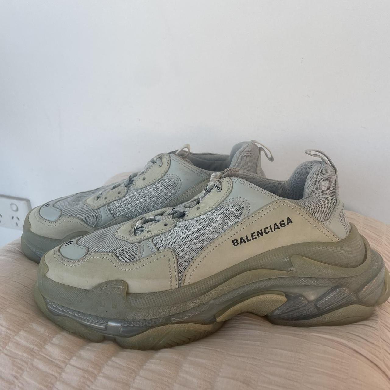 Balenciaga Triple S Grey Sneakers Size EU41 *I DO... - Depop