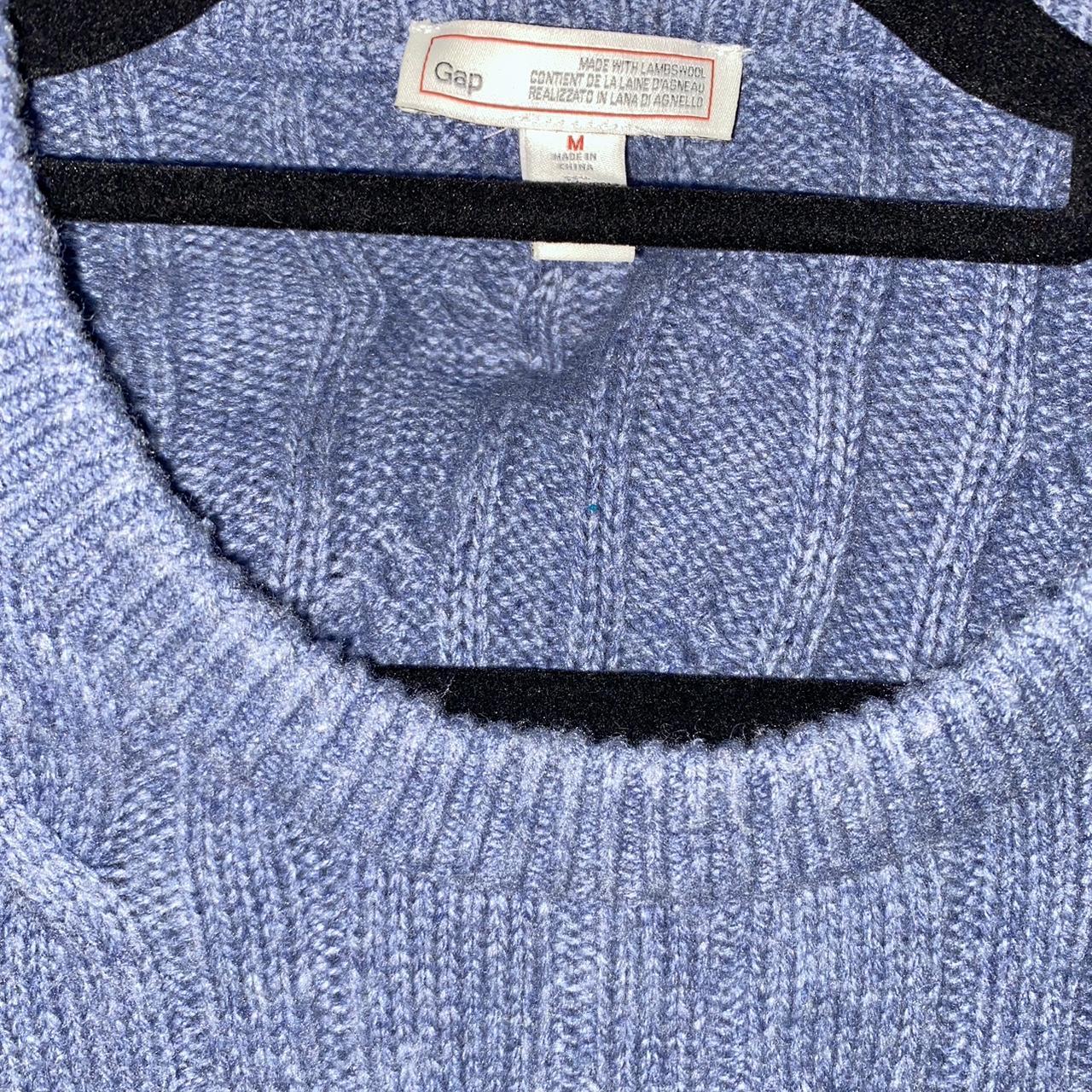 Gap Men's Blue Jumper | Depop