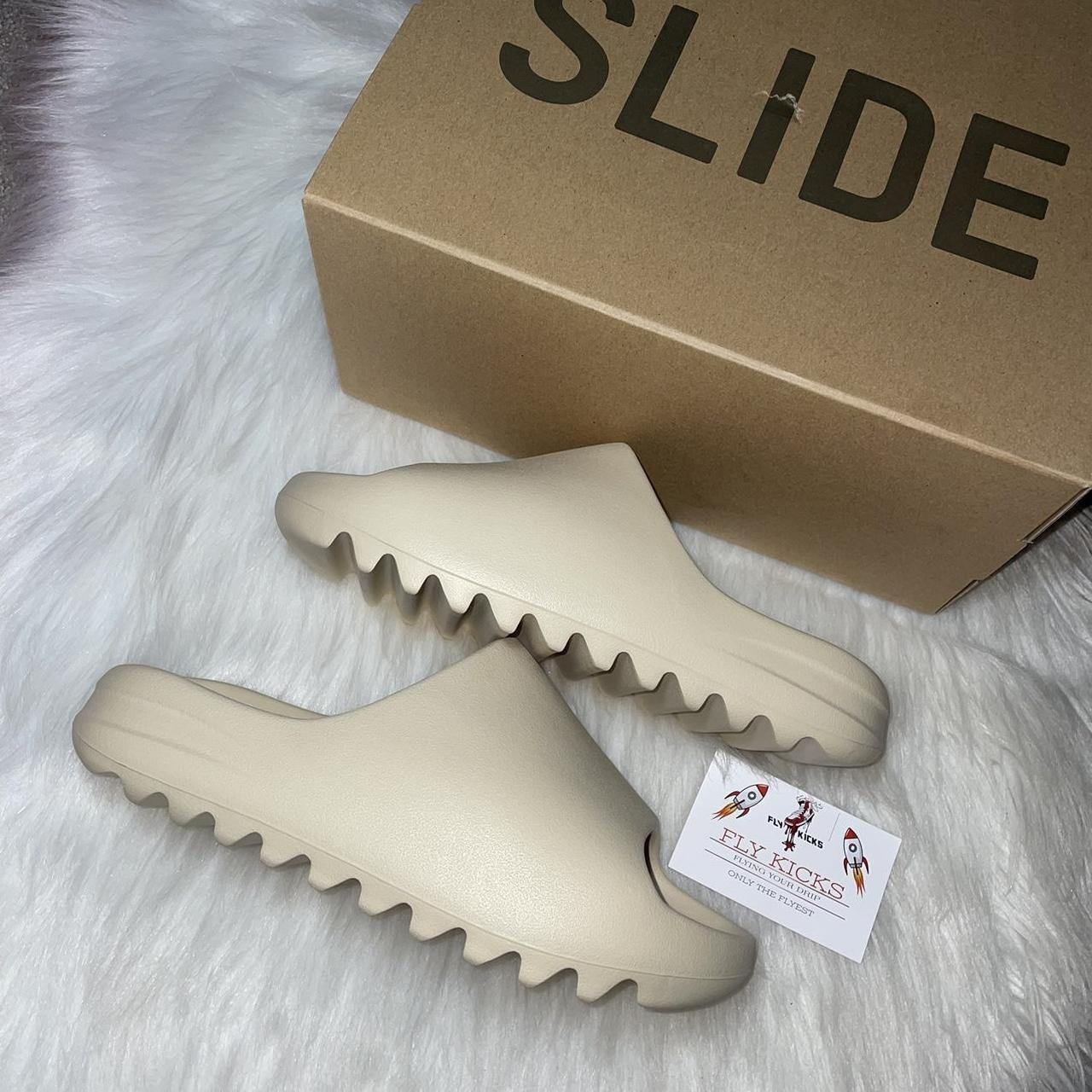 Yeezy beige online slides