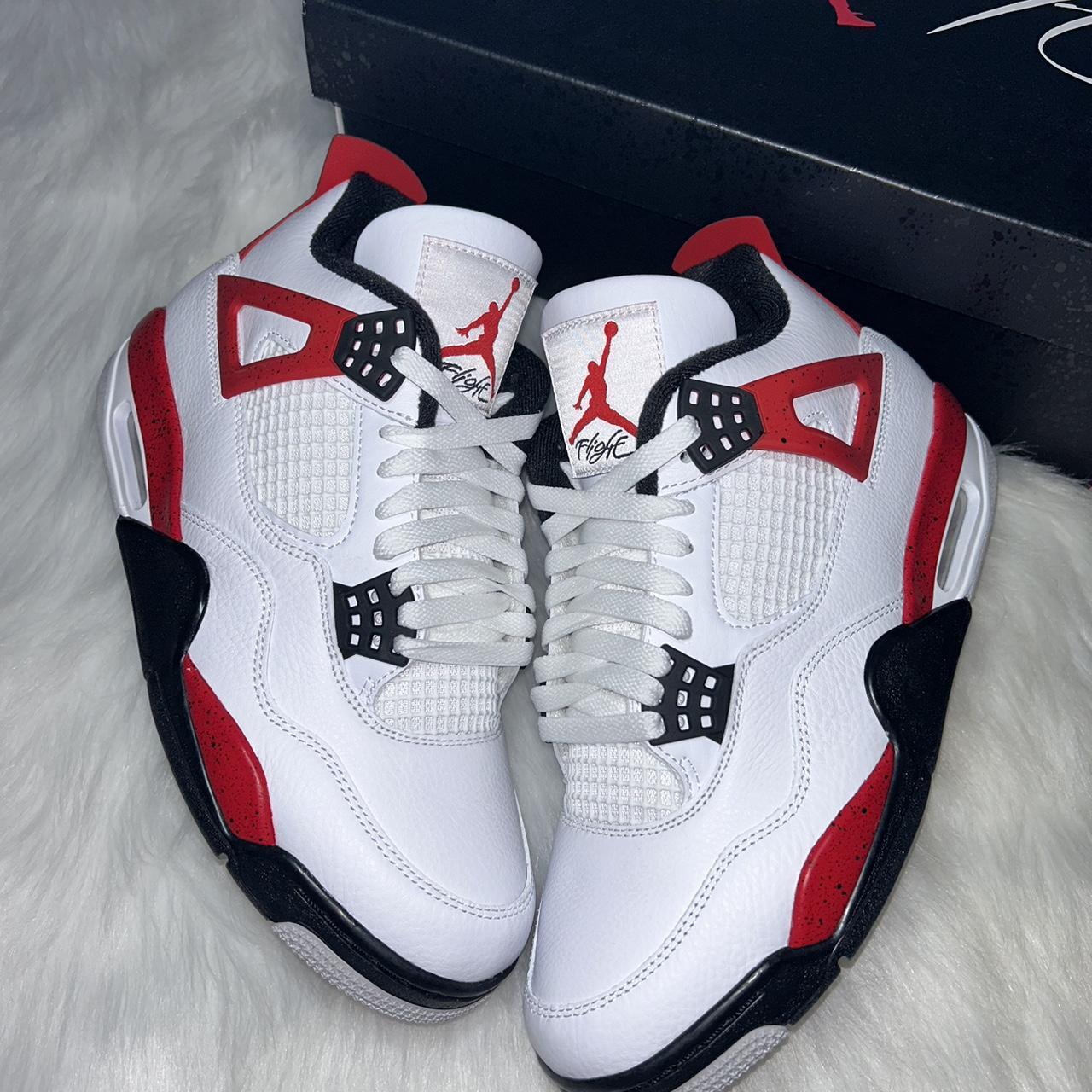 womens red jordan 4