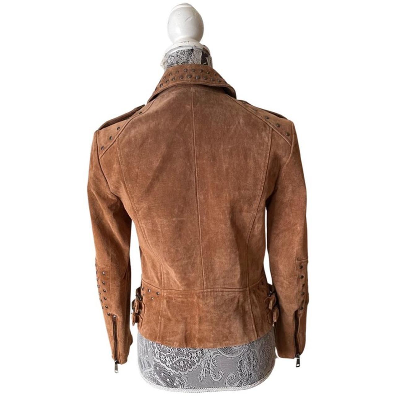 Amaryllis leather cheap moto jacket