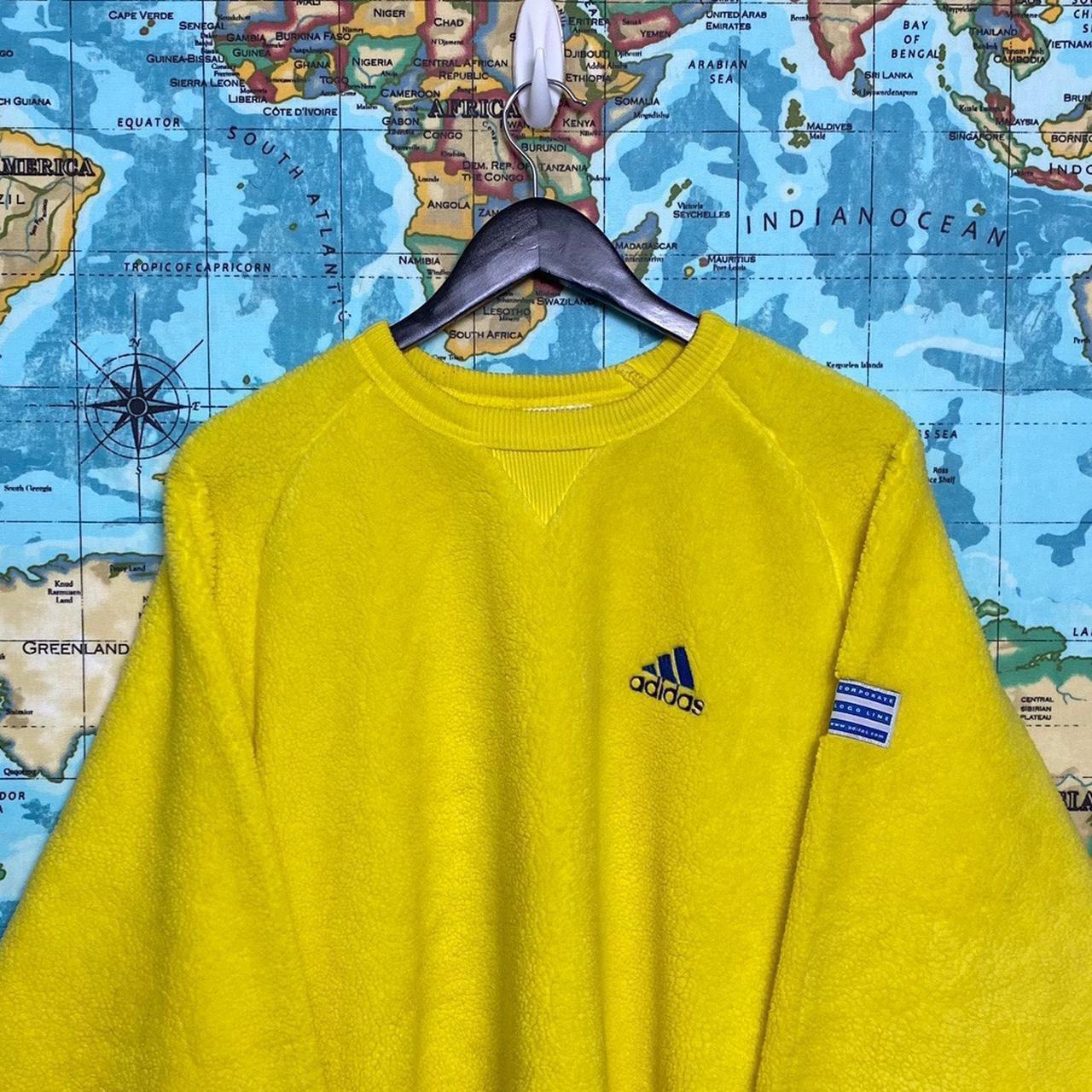 Adidas equipment yellow outlet hoodie