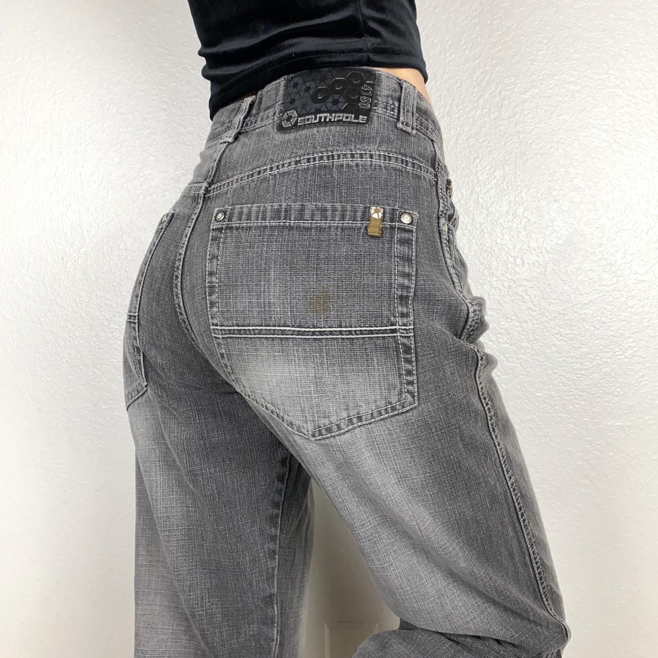 Women's Grey Jeans | Depop