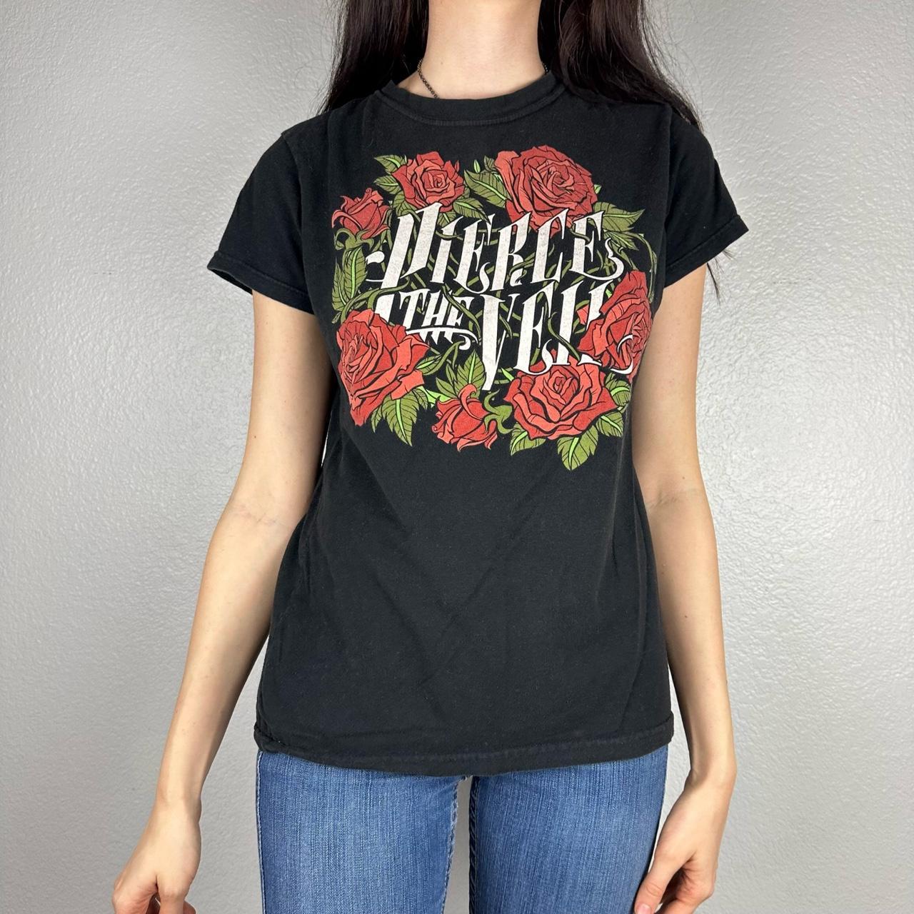 Pierce the deals veil rose shirt