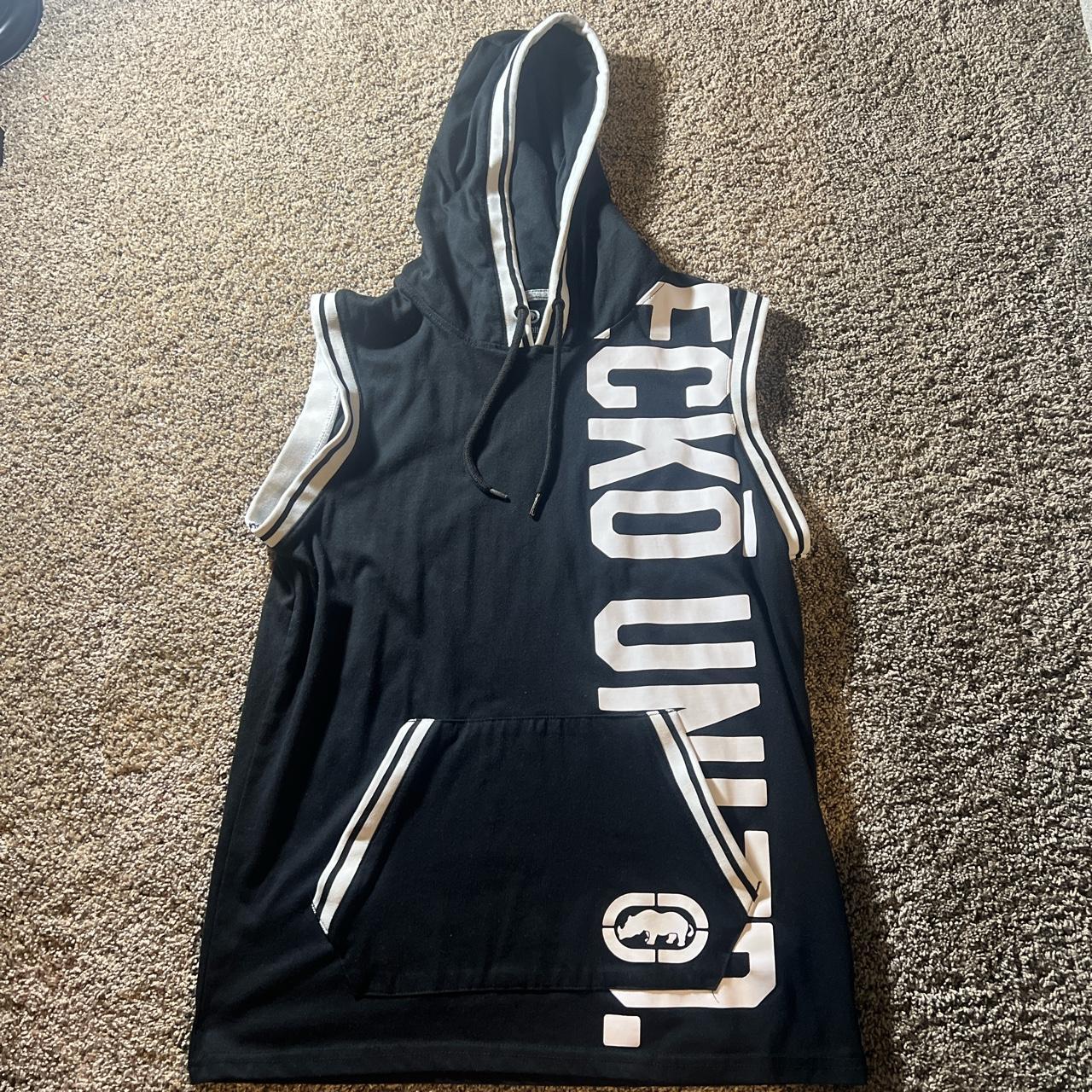 Ecko sleeveless outlet hoodie