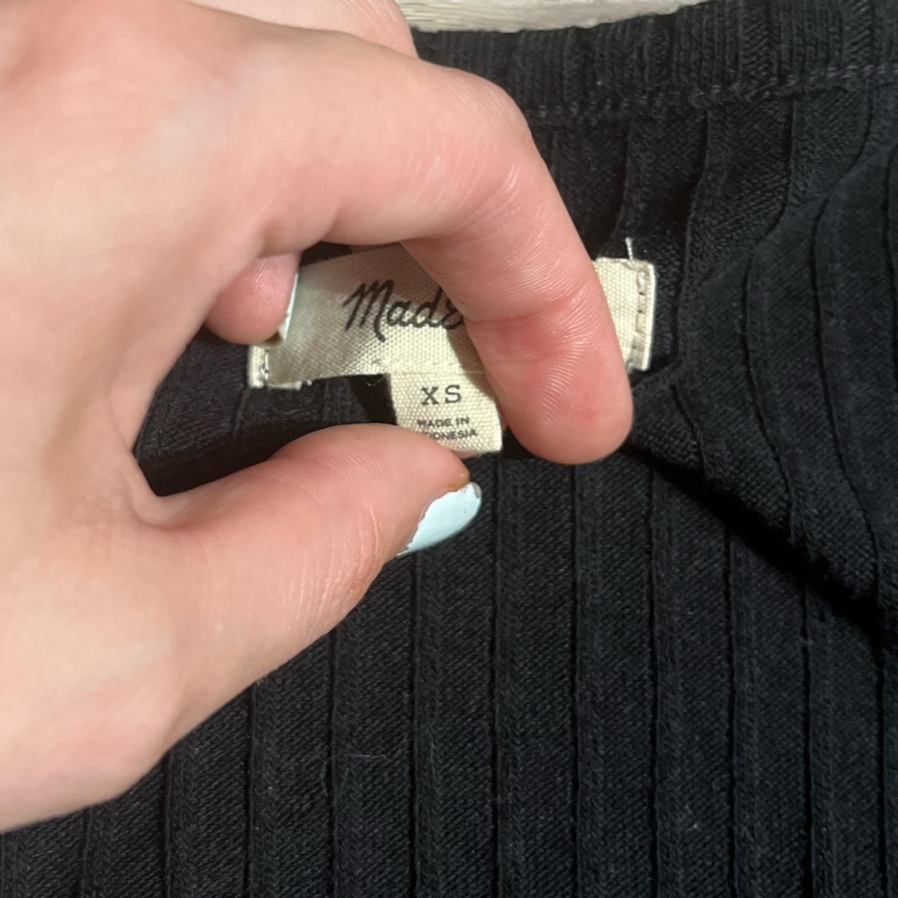 Madewell Women's Black Shirt (3)