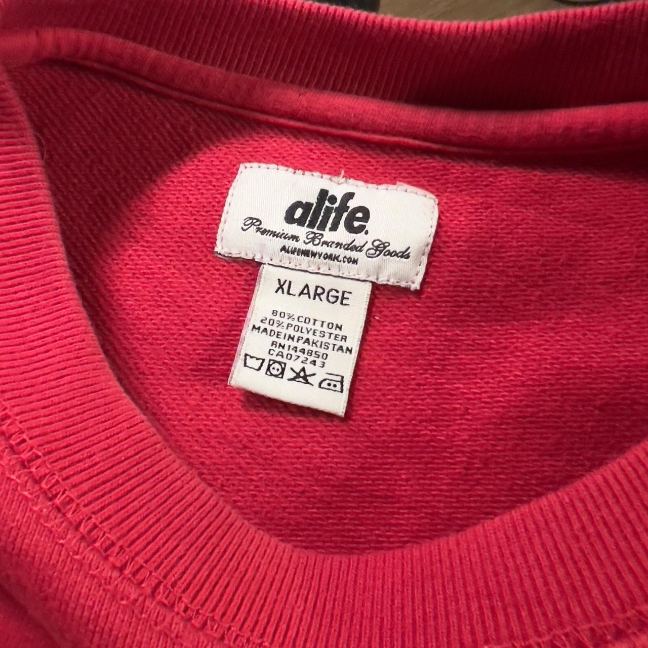 Alife Men's Red Sweatshirt (5)
