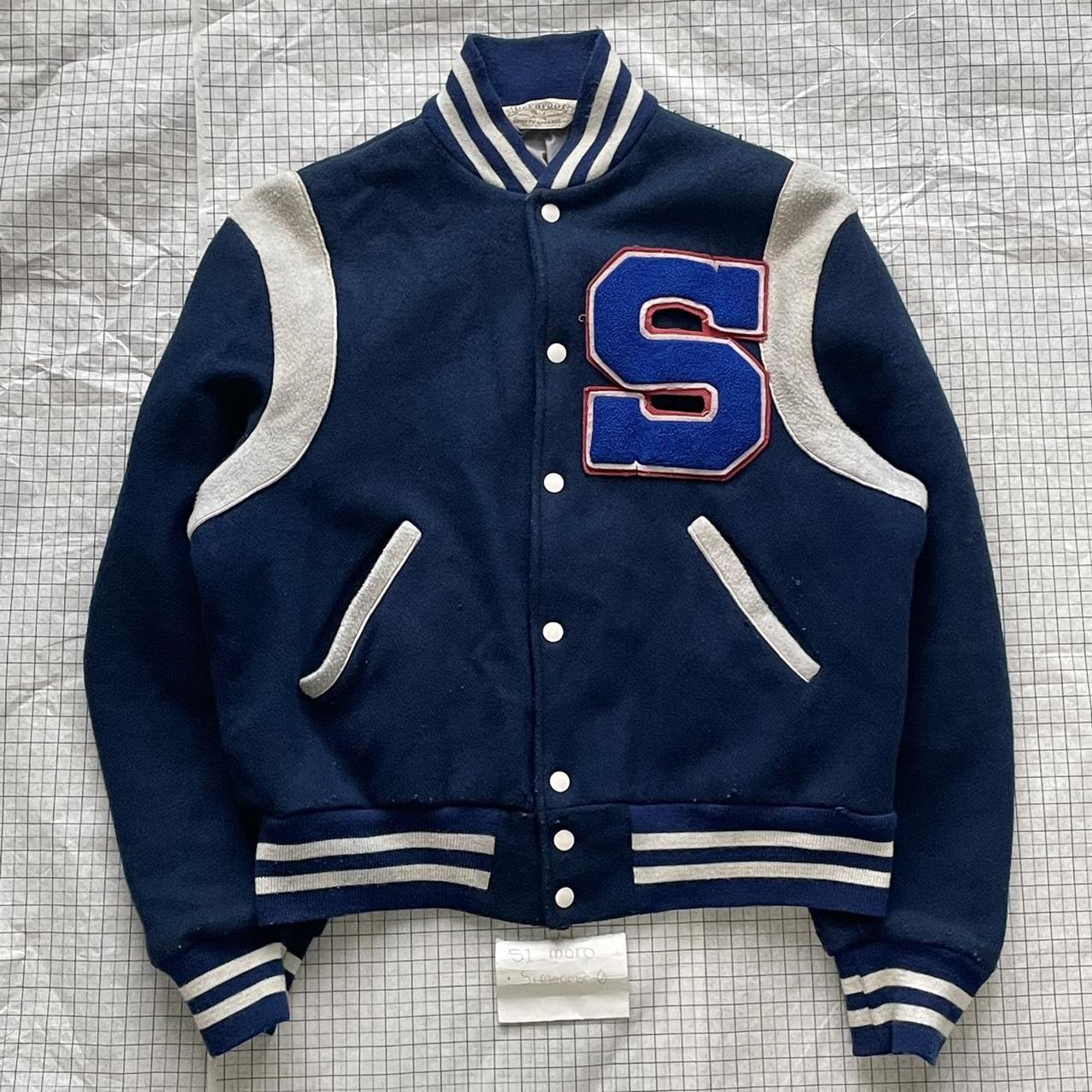 Deerfoot Vintage Wool Varsity Stadium...