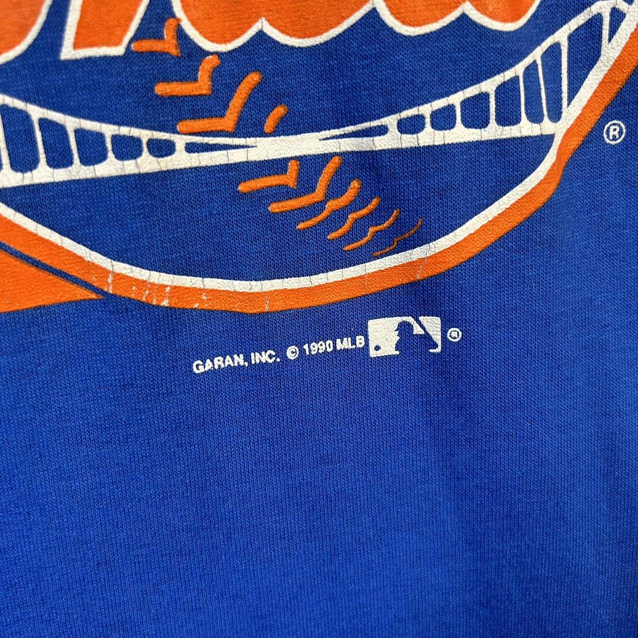 Vintage 90s New York Mets T-Shirt Single Stitch MLB - Depop