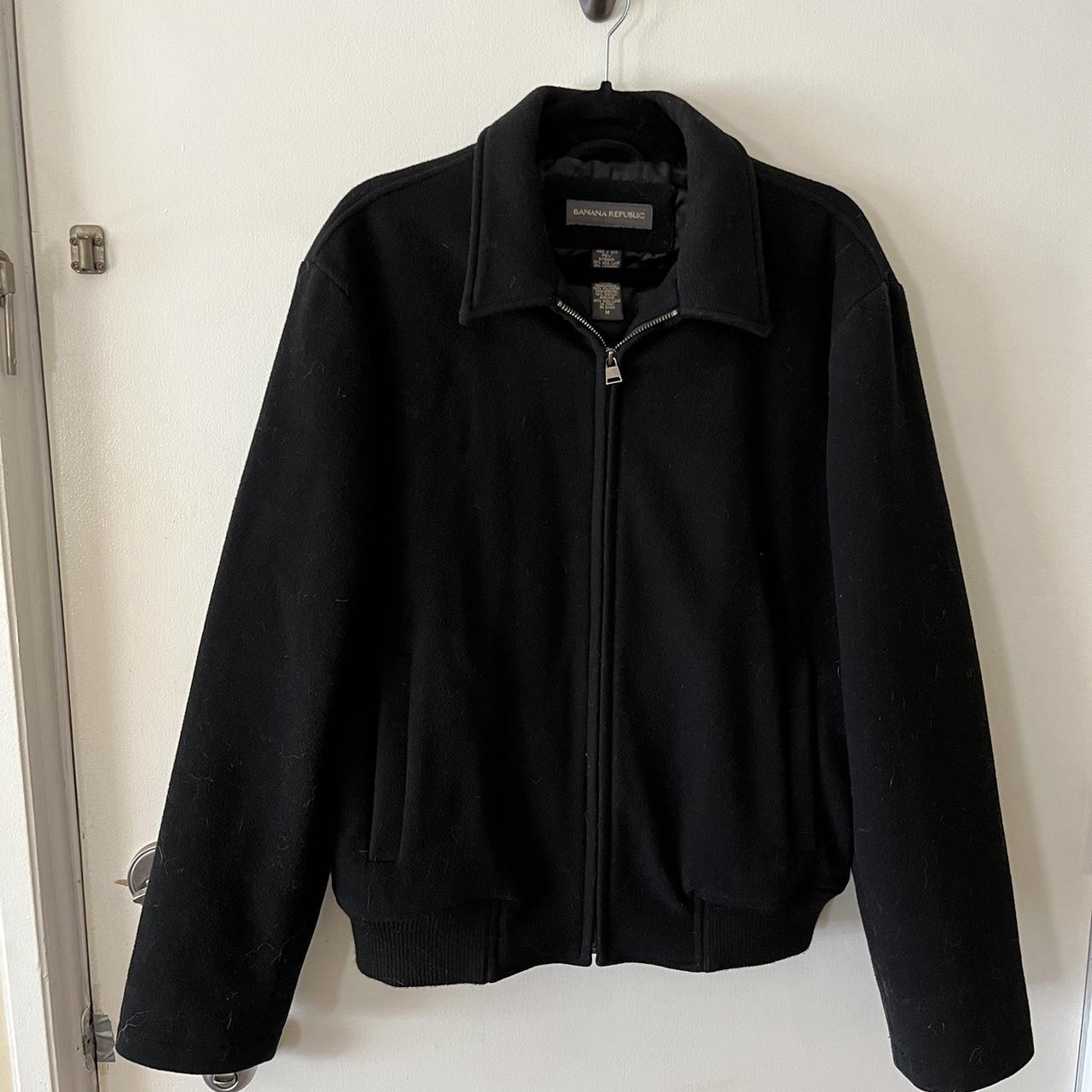 Banana Republic Women's Black Jacket | Depop