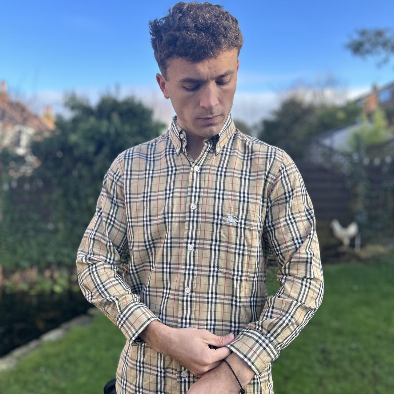 Burberry shirt depop best sale