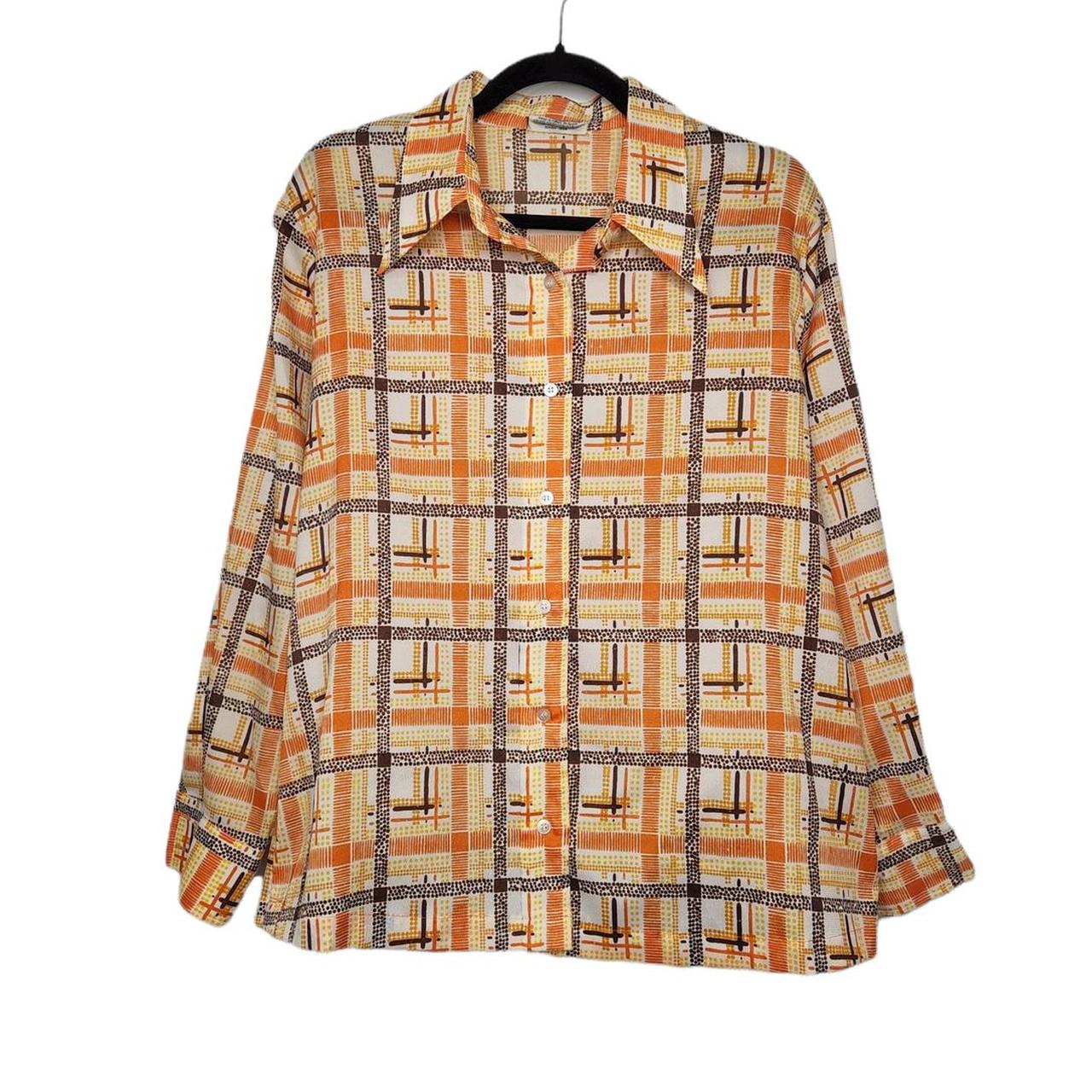 Vintage 00's Chiefs button up shirt Good - Depop