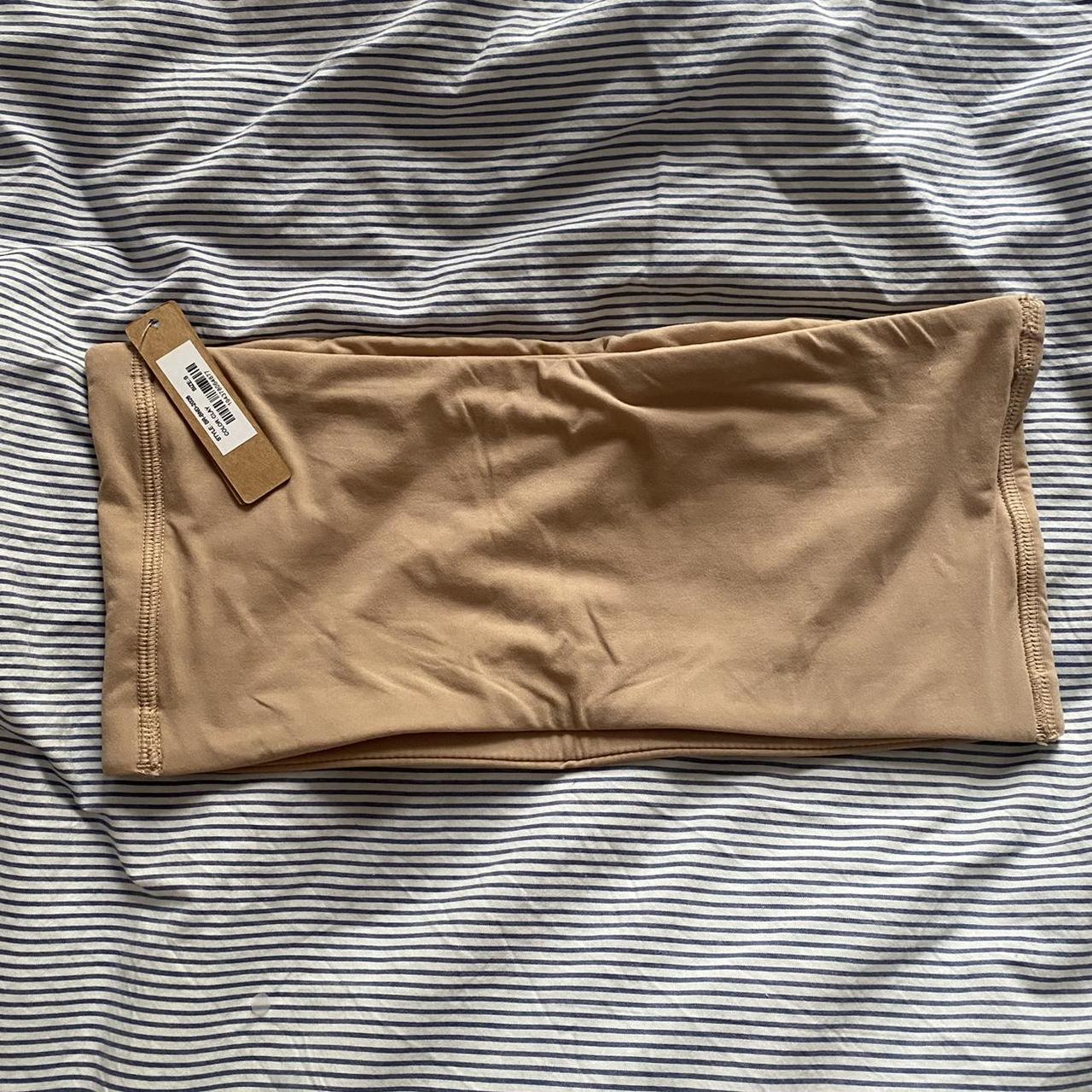 skims-bandeau-colour-clay-size-s-only-worn-once-for-depop