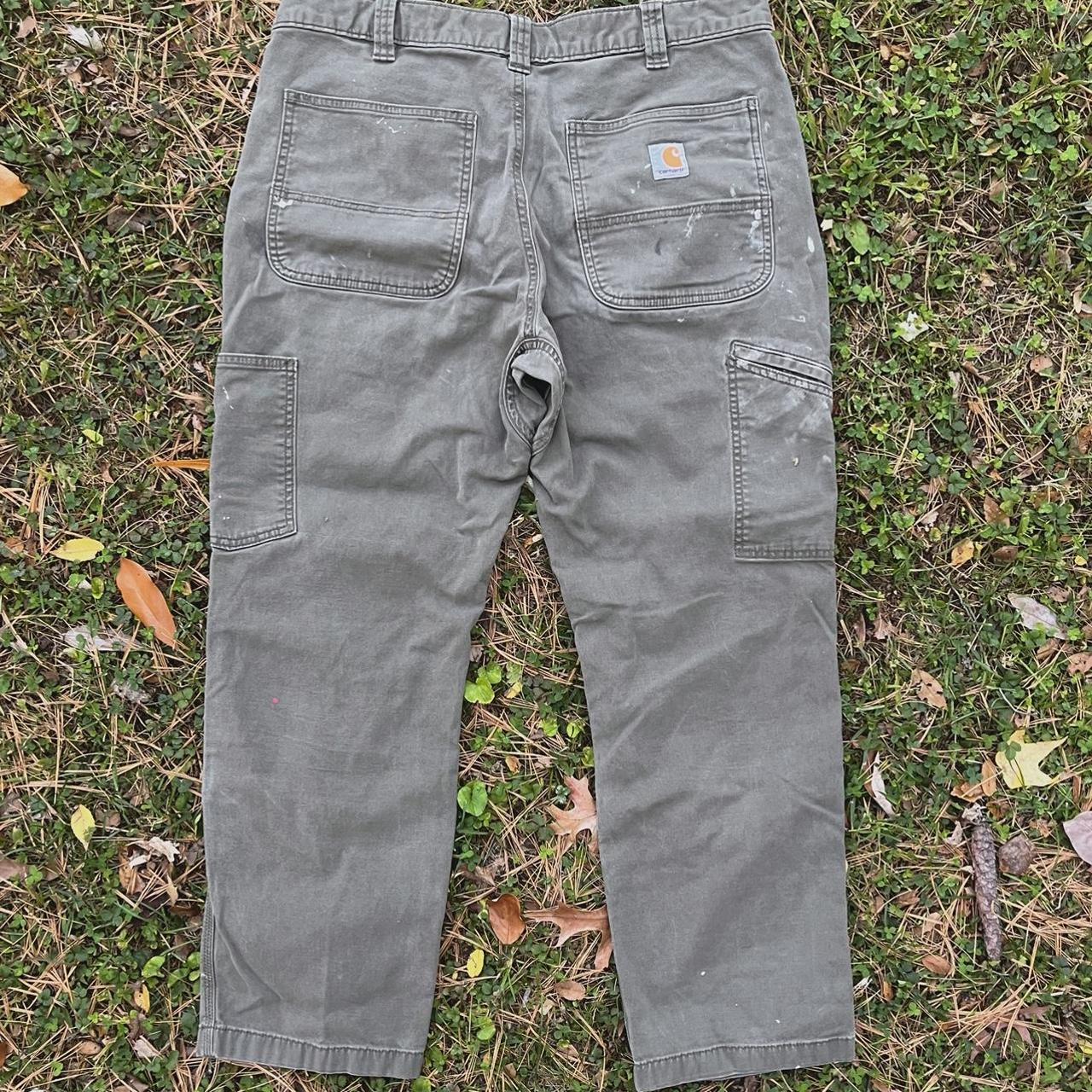 Vintage 36/30 Carhartt workwear double knee... Depop