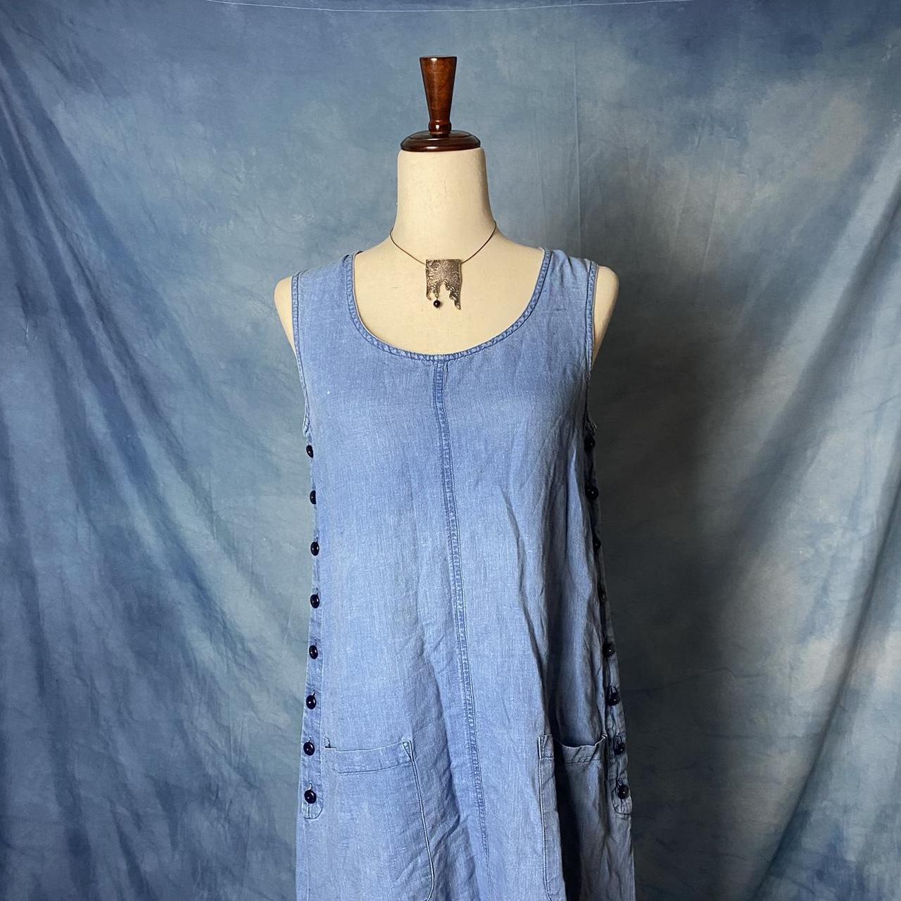 Monsoon Women's Blue Dress (2)
