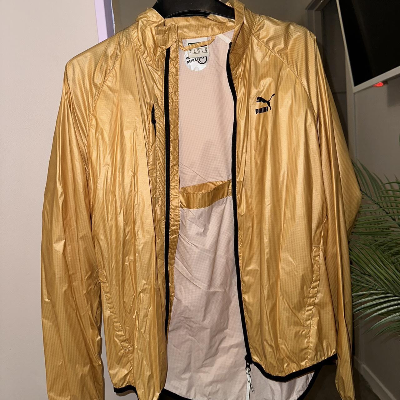 Gold puma jacket hotsell