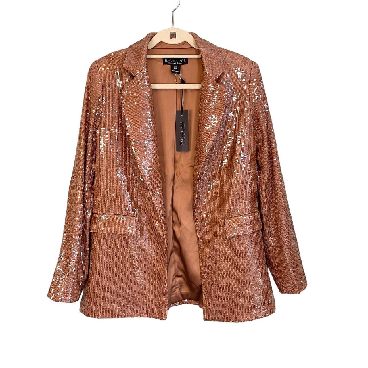 Rachel zoe sequin jacket hotsell