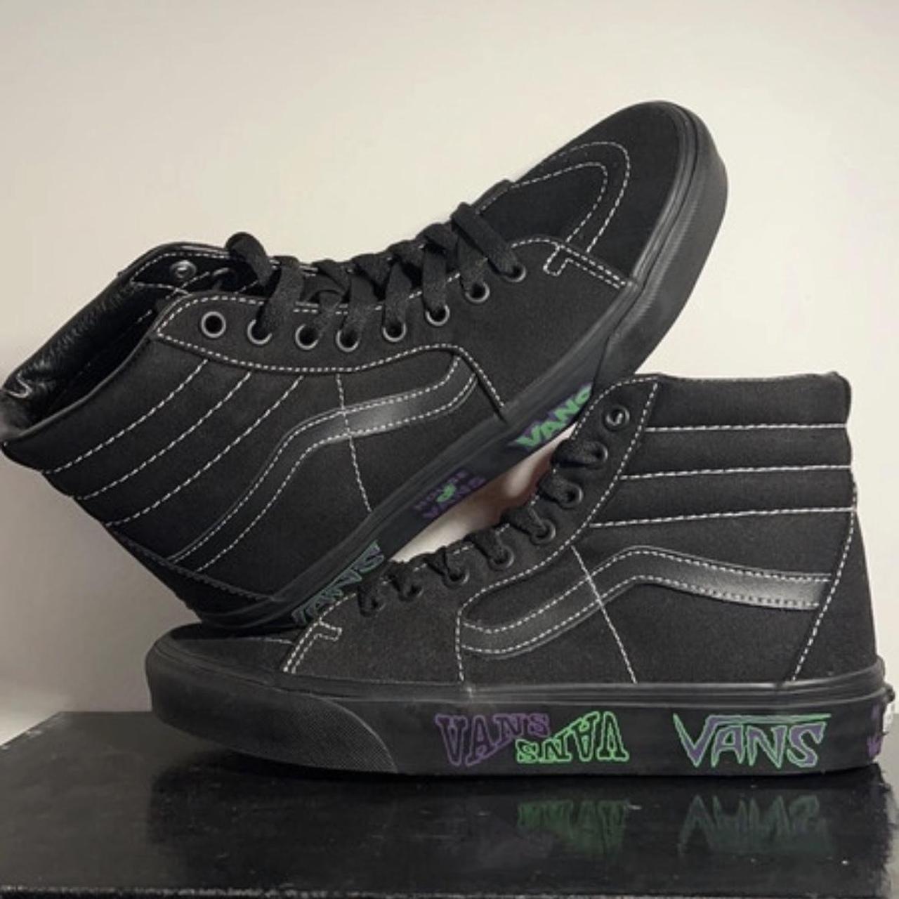 Vans sk8 hi blackout hotsell