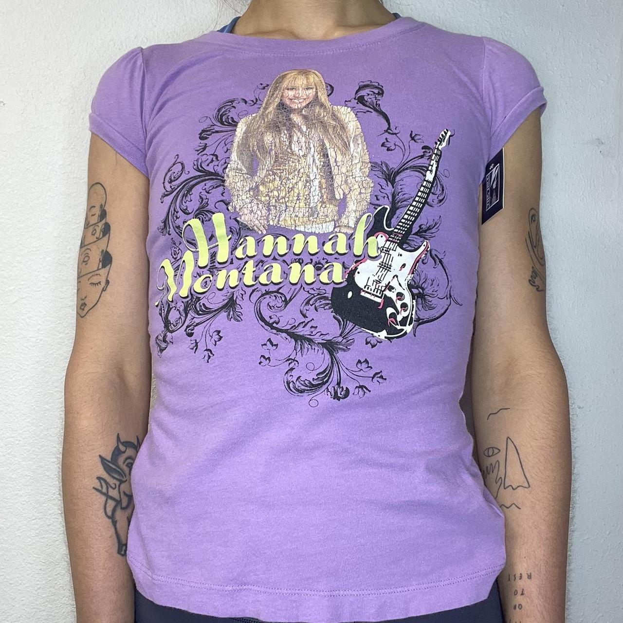 Y2K Hannah Montana Baby Tee In okay condition