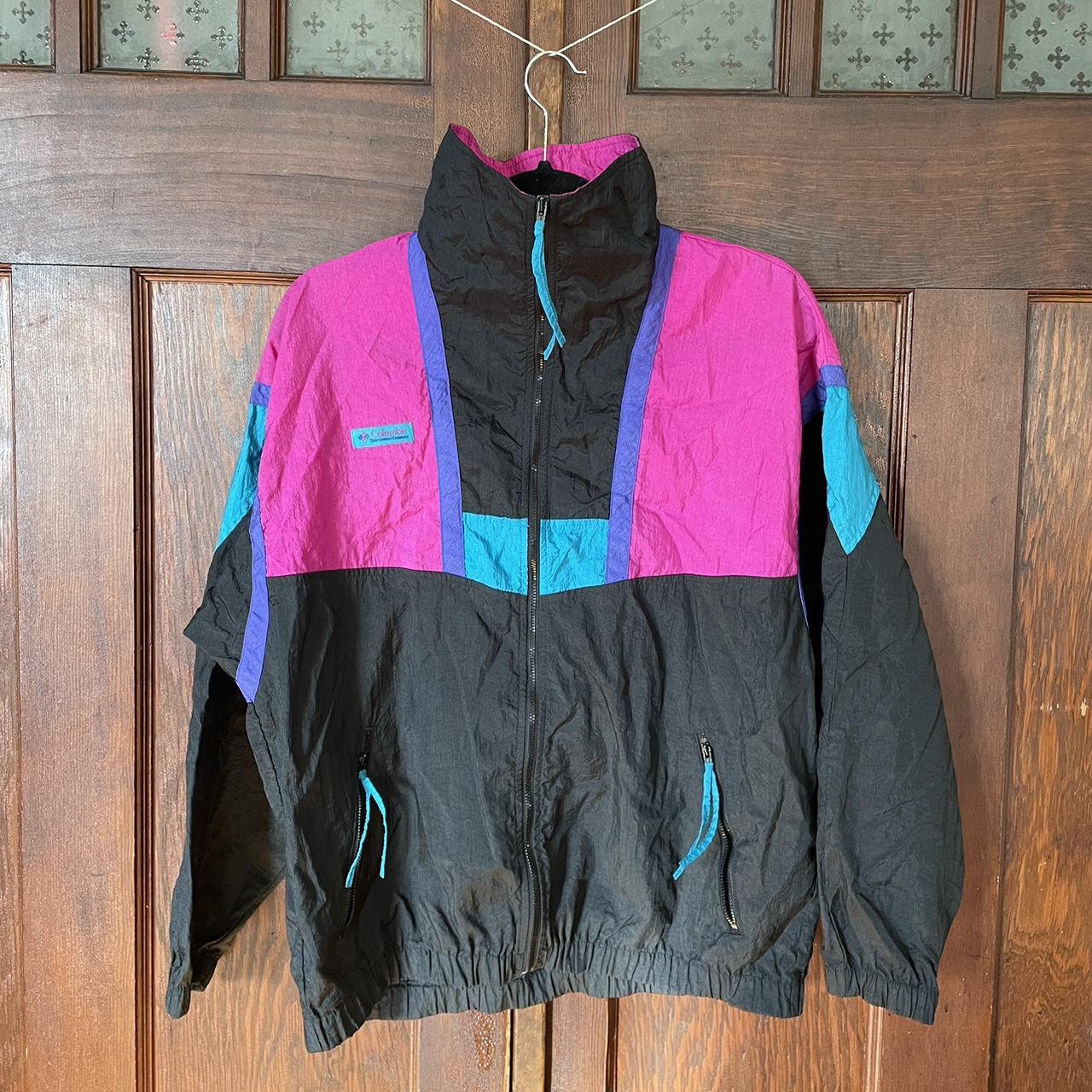 Columbia 80s windbreaker. Great block colors and Depop